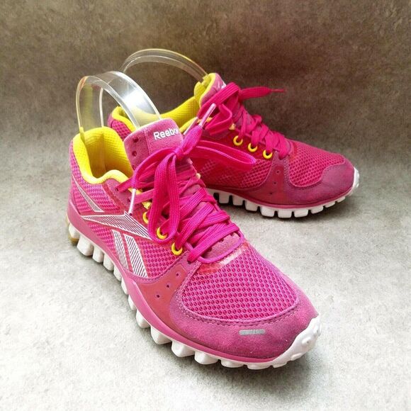Reebok Womens Realflex Transition J90199 Sz 6 M Pink  Running Shoes - Picture 6 of 10